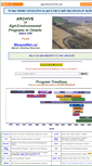 Mobile Screenshot of agrienvarchive.ca